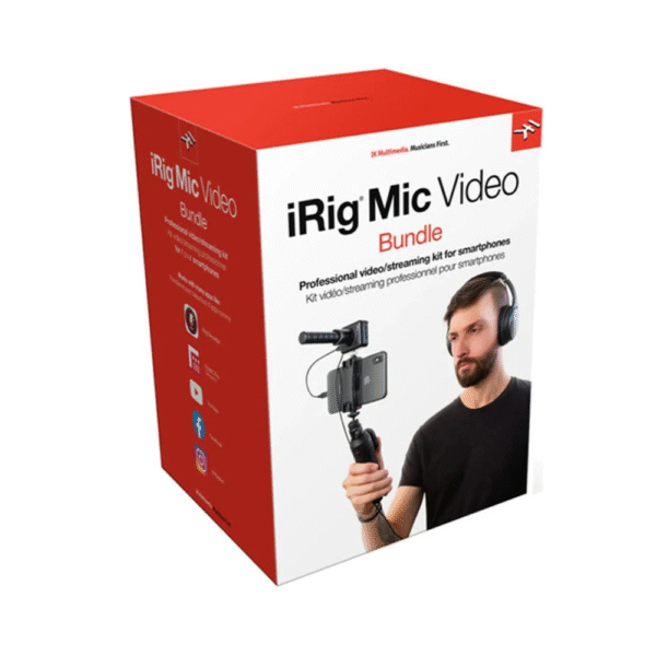 IK Multimedia iRig Mic Video Kit Profesional de Video - Imagen 4