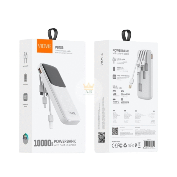 Vidvie Power Bank PB758 - Imagen 2