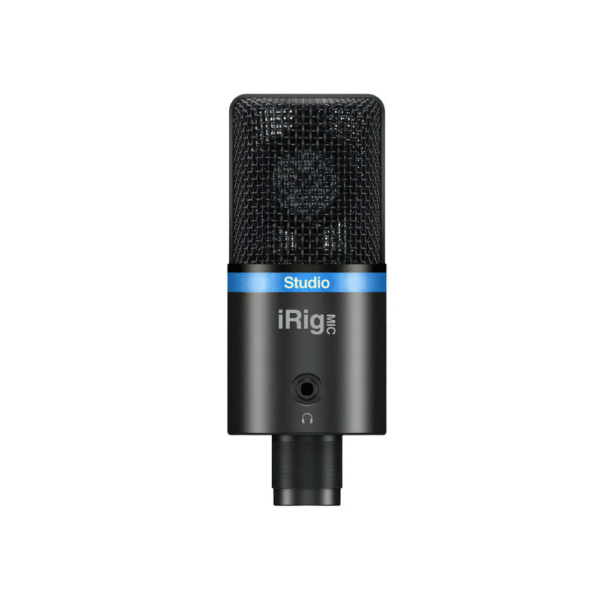 IK Multimedia Micrófono iRig Mic Studio Black: Podcast Digital