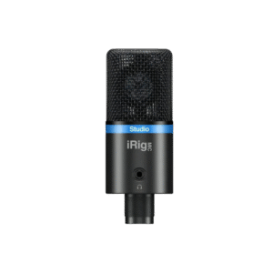 IK Multimedia Micrófono iRig Mic Studio Black: Podcast Digital