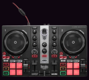 Controladora DJ de 2 canales con jog wheels sensibles, pads multifunción y compatibilidad con Serato DJ Lite y DJUCED - Itestream